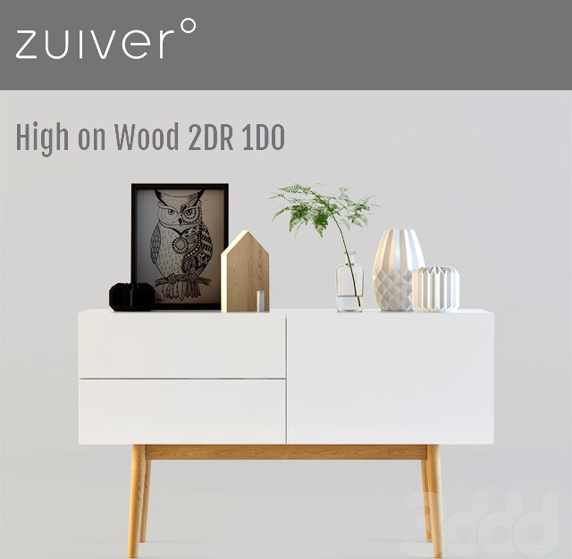 Zuiver / High on Wood 2DR 1DO