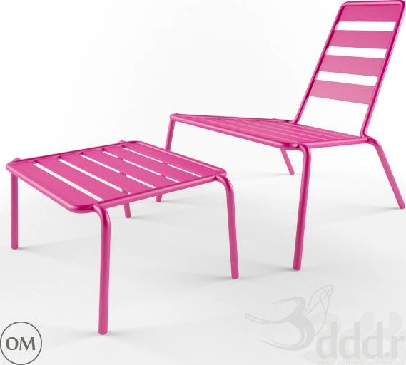 calma menu lounge chair