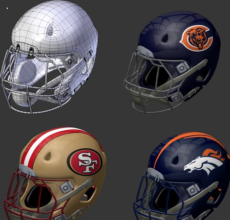 American Football Helmet