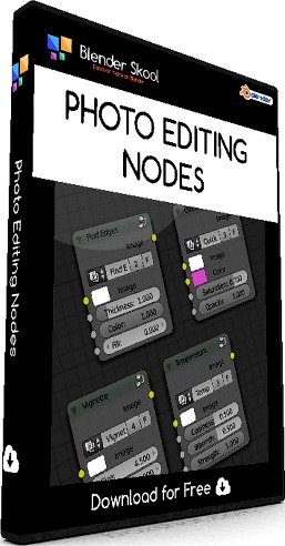 Photo Editing Nodes for Compositor
