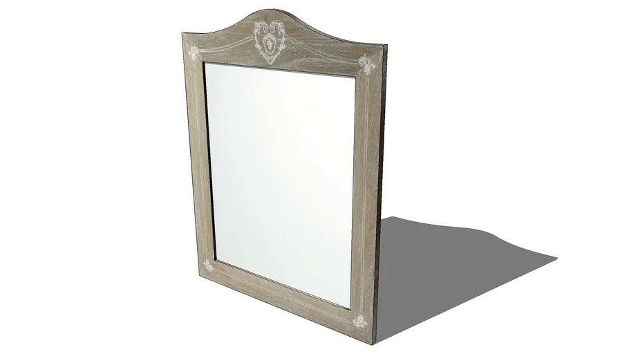 miroir blanchi, maisons du monde, ref 129819 prix 79