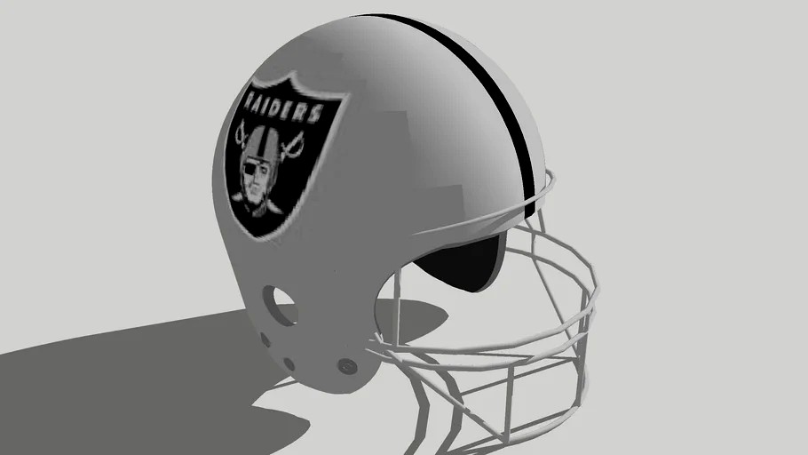 Oakland Raiders Football helmet