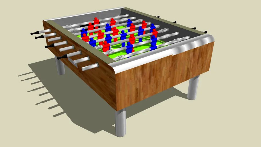 CALCIO BALILLA table football, table soccer, foosball, foosing, futbolin