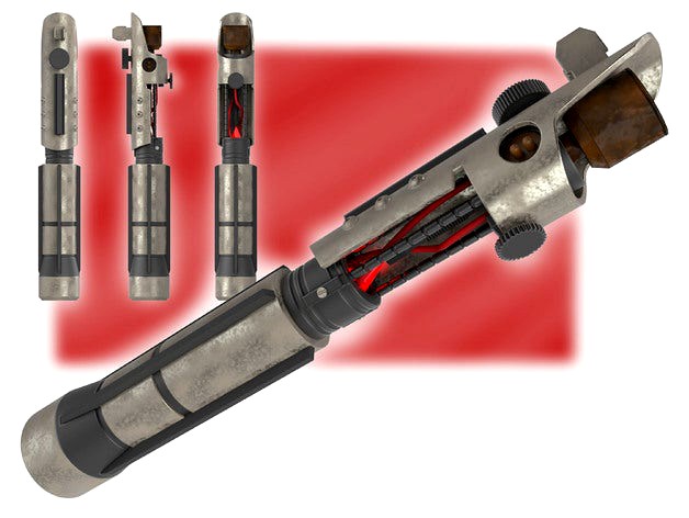 Starkiller's Lightsaber by CaseStudyno8