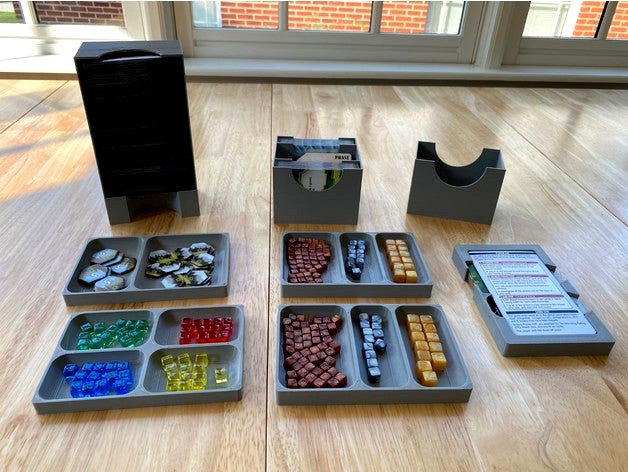 Terraforming Mars: Ares Expedition Insert / Organizer by js5002