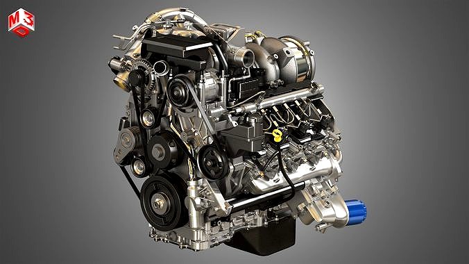L5P Engine - V8 Turbo Diesel Engine