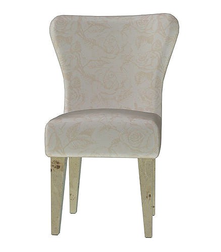 Classic fabric padded chair