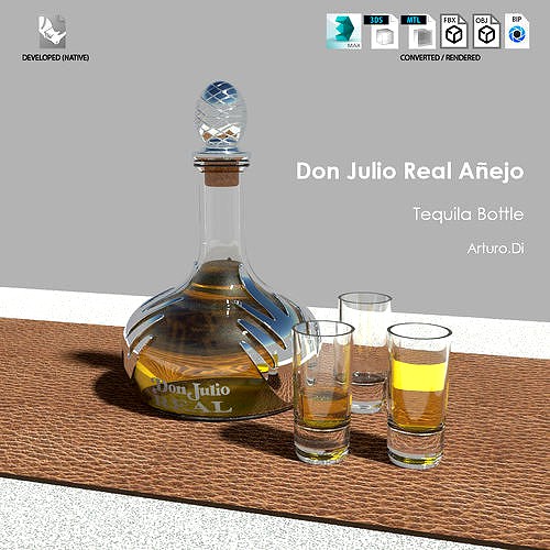 Tequila Don Julio Real Anejo