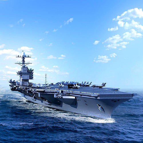 Aircraft Carrier USS Gerald Ford CVN78