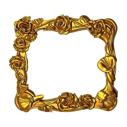 carved frame