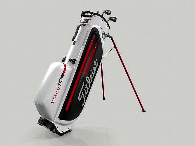 Titleist White StaDry Golf Bag Plus