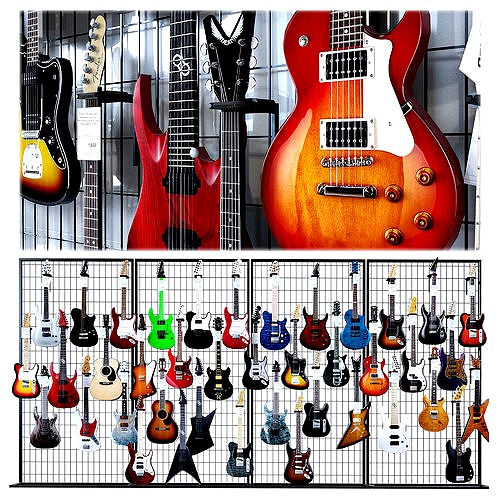 Guitar store