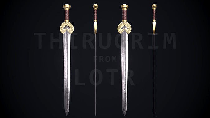herugrim sword from The lord of the rings