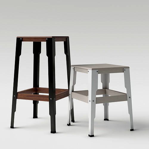 Industrial Fordi Stool