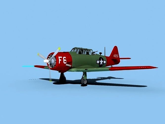 North American AT-6 Texan V04 USAAF