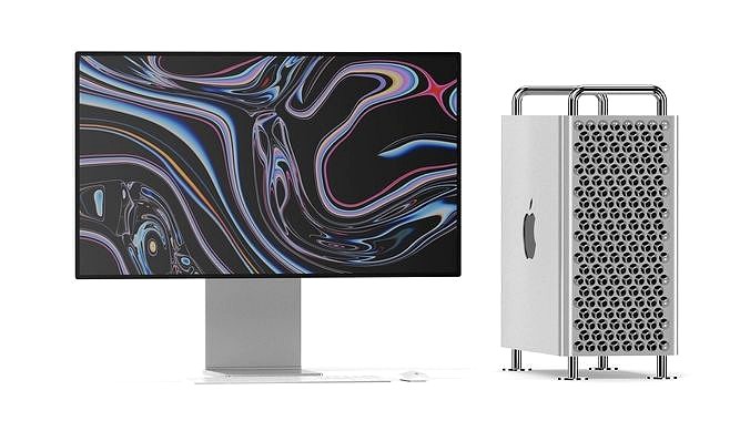 Apple Mac Pro with Display XDR - Element 3D