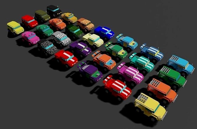 Voxel Cars Pack
