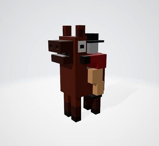 Crossy Road type game Horse and Rider