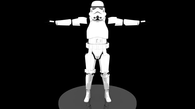 Star Wars Rogue One-Solo Stormtrooper Armor 3D print model