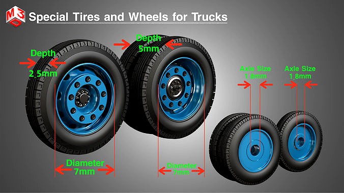 Special Heavy Duty Truck Tires and Wheels