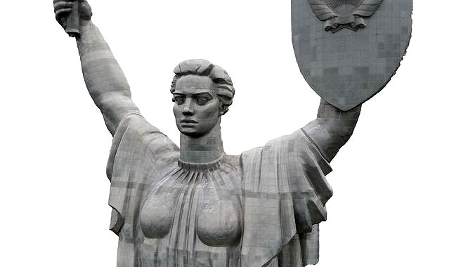 The Motherland Monument in Kiev Ukraine