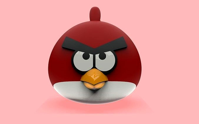Red Angry Bird | 3D