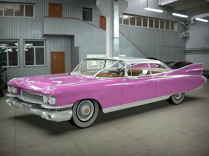 Cadillac coupe de ville 1959 blender