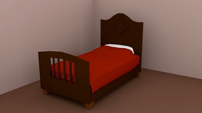 Low Poly Bed