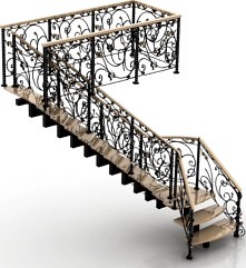 Staircase 3D Model