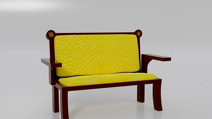 Yellow Arm Chair