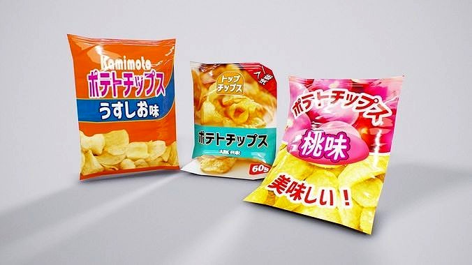 Japanese Chips - 15 unique variants