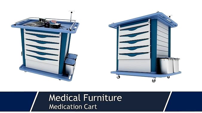 Medical Equipment - Medication Cart-