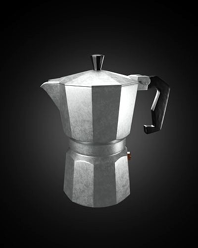Moka pot or coffee kettle