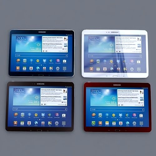 Samsung Galaxy Tab 3 ALL Colors