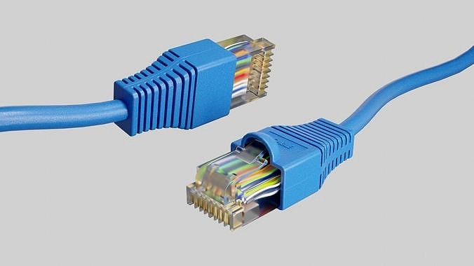 Ethernet cable RJ-45 Plug