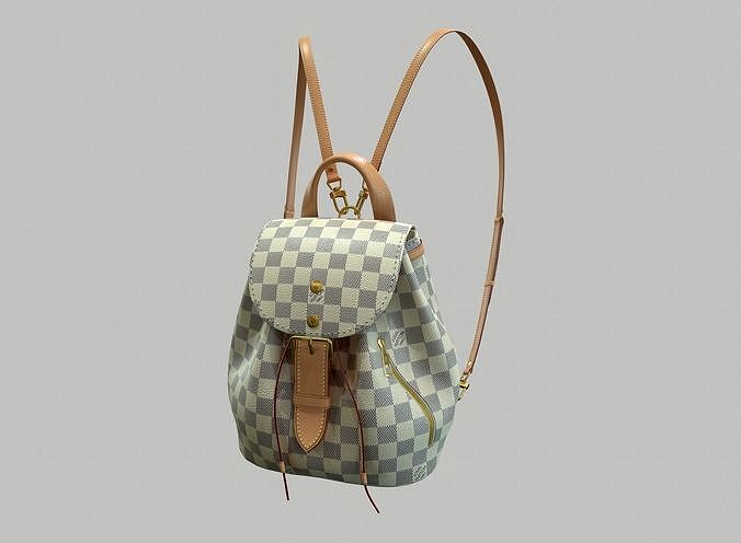 Louis Vuitton Sperone BB Backpack Damier Azur