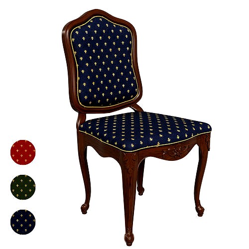 Classic carved chair 04 01