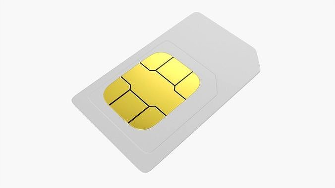 SIM mobile card 02