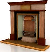 Fireplace 3D Model