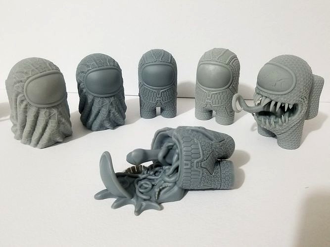 AMONG US - SET BUNDLE - 3D print Ready | 3D