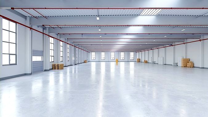 Industrial Warehouse Interior 12