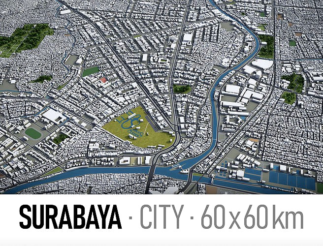Surabaya - city and surroundings