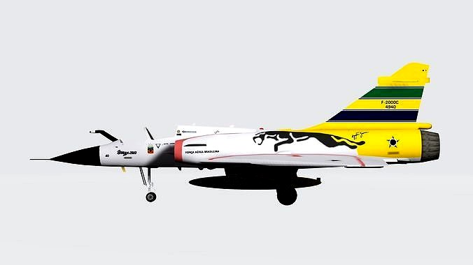 Dassault Mirage 2000-C Tribute Ayrton Senna