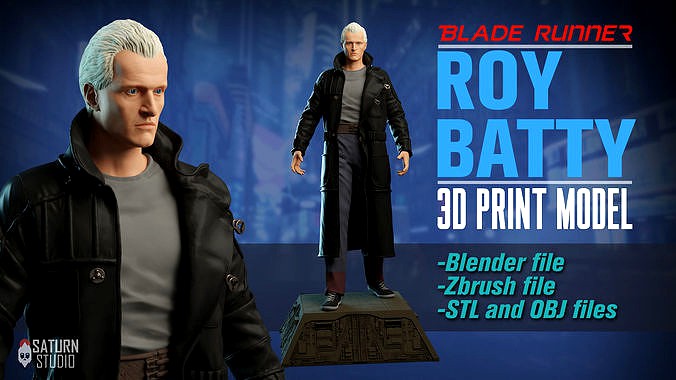 Roy Batty Blade Runner 3d print model  | 3D