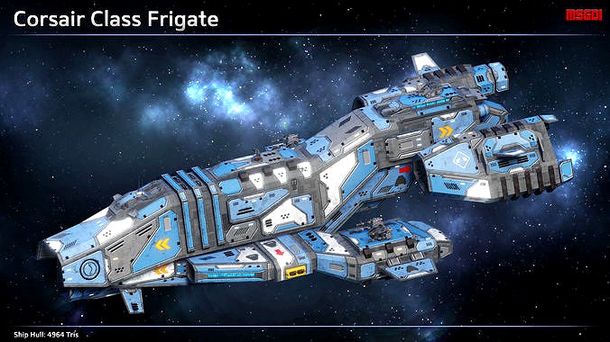 Spaceship Corsair Frigate