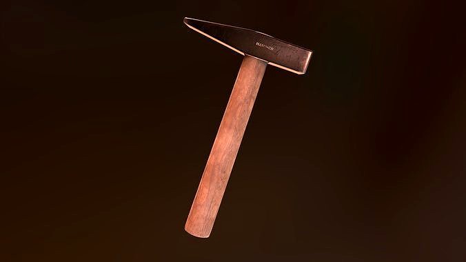 Old Hammer 3D Model