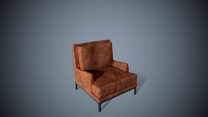 Gameready Armchair - Low Poly