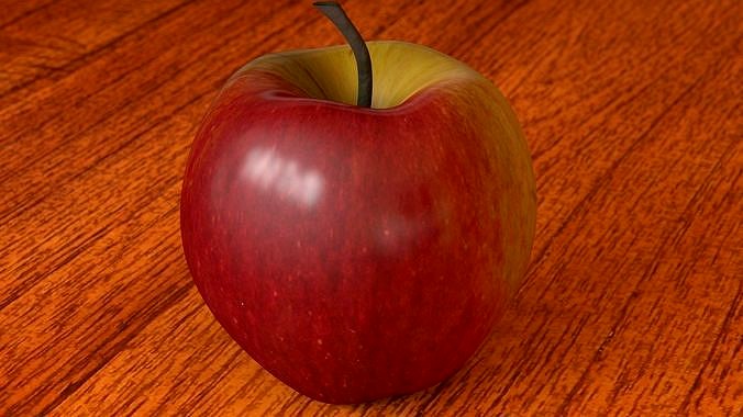 High Poly Apple