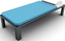 Bed 3D Model