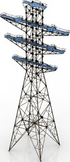 Transmission tower 3D Model